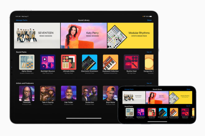 Apple rilascia nuove Remix Sessions in GarageBand