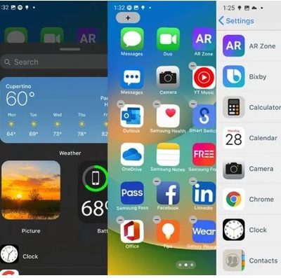 Il launcher iOS 16 su Android fa il boom di download