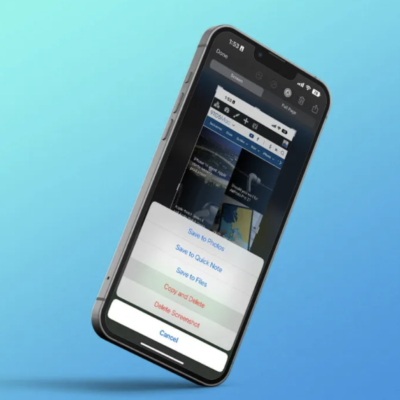 Mai più spazio occupato dagli screenshot: su iOS 16 arriva “Copia ed Elimina”