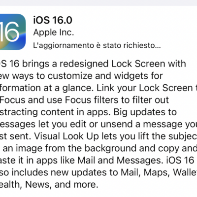iOS 16, watchOS 9 e tvOS 16 Release Candidate ora disponibile per gli sviluppatori