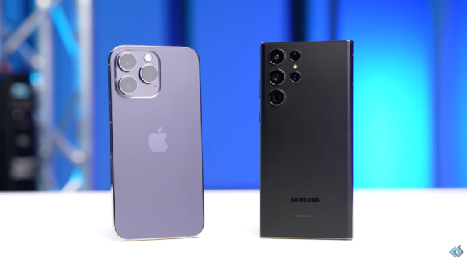 iPhone 14 Pro Max vs. Galaxy S22 Ultra, chi resiste di più?