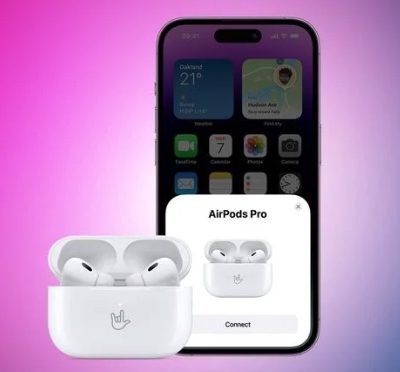 AirPods Pro 2, l’incisione della custodia si vede anche su iOS