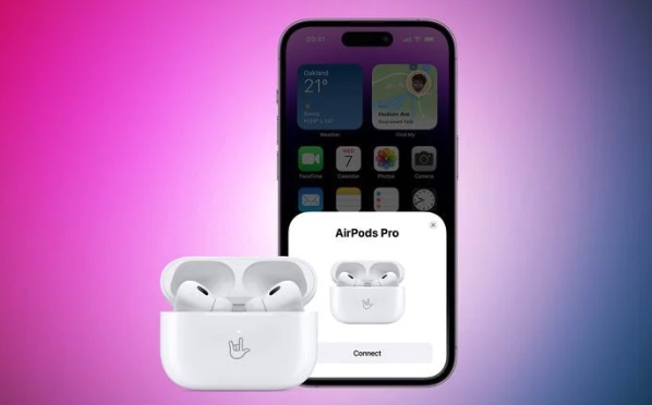 AirPods Pro 2, l’incisione della custodia si vede anche su iOS