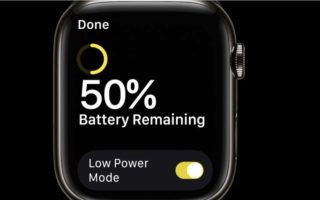 Come attivare/disattivare la modalità basso consumo su Apple Watch