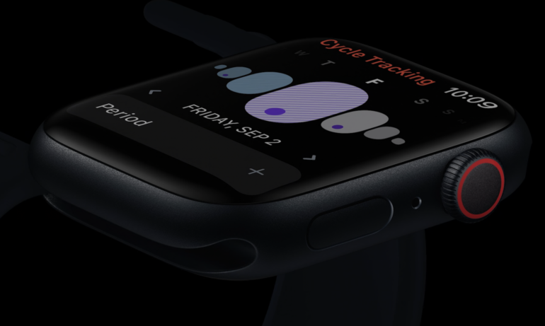 ciclo mestruale Apple Watch series 8