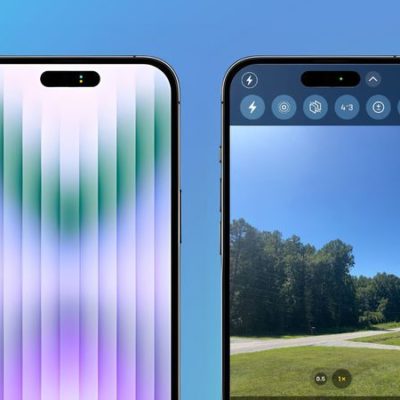 Indicatori di privacy molto luminosi nella pillola di iPhone 14 Pro