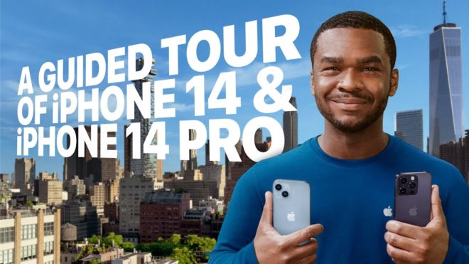 Apple pubblica un video tour guidato di iPhone 14 e iPhone 14 Pro