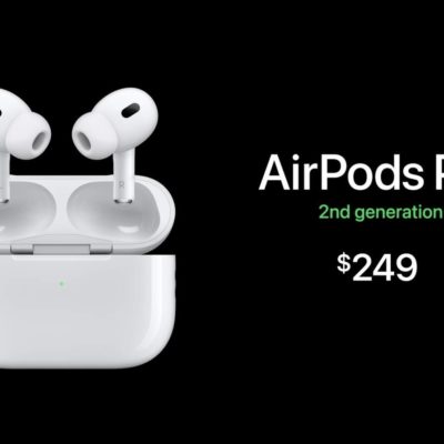 Apple presenta le nuove AirPods Pro 2: controlli touch e nuovo processore