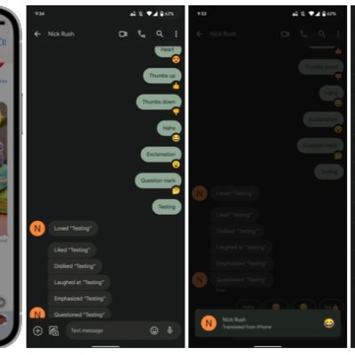 Apple si prende il merito per l’aggiunta delle reazioni di iMessage su Android