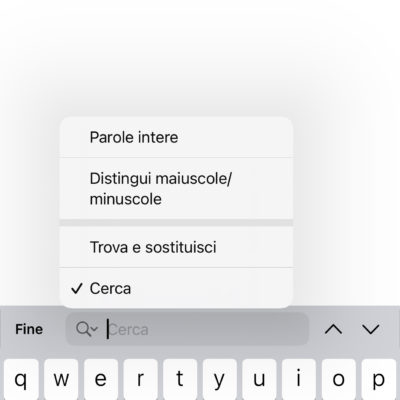 Come utilizzare l’opzione “Trova e sostituisci” in Note su iPhone