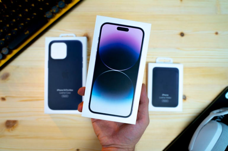 unboxing italiano iphone 14 pro max