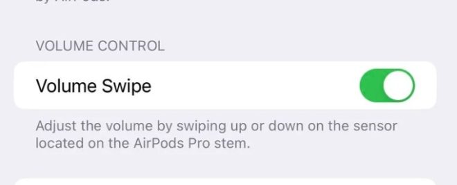 AirPods Pro 2, come disattivare i controlli touch del volume