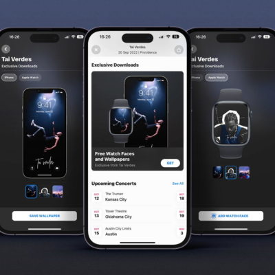 Shazam per iOS offre wallpaper esclusivi per iPhone e Apple Watch