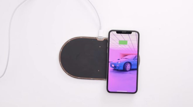 AirPower funzionante, ecco il video di un prototipo che ricarica l’iPhone X