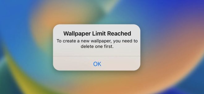 iOS 16 ha un limite sul numero di schermate di blocco che puoi creare