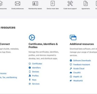 Apple rinnova l’interfaccia dei developer account