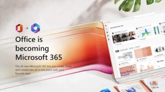 Addio Microsoft Office, ora diventa ufficialmente “365”