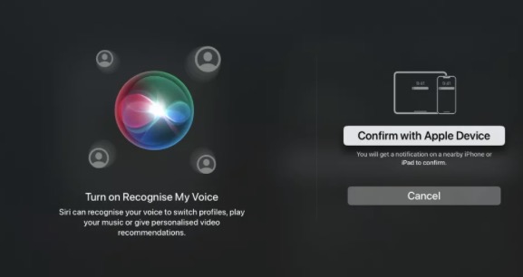 tvOS 16.2 abilita il riconoscimento multiutente della voce su Apple TV