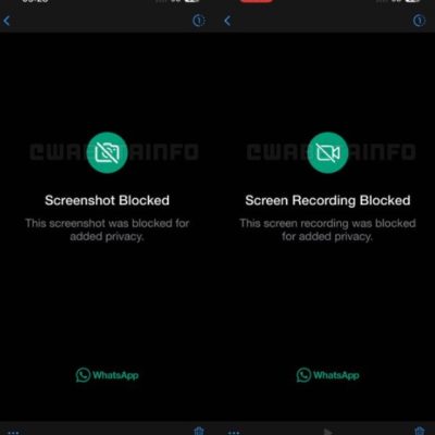 WhatsApp bloccherà gli screenshot per i contenuti “Visualizza una volta”