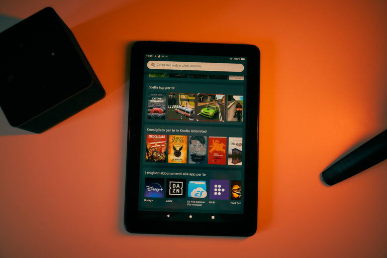 annuncia il nuovo tablet FIRE HD da 8 pollici (99€)