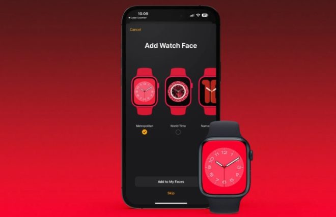 Come aggiungere il quadrante Metropolitan (RED) su Apple Watch