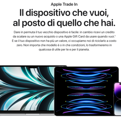 Apple Trade In, rivisti nuovamente i prezzi di permuta