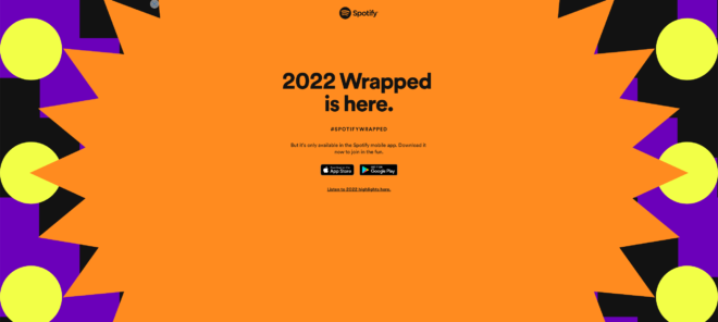 Disponibile Spotify Wrapped 2022