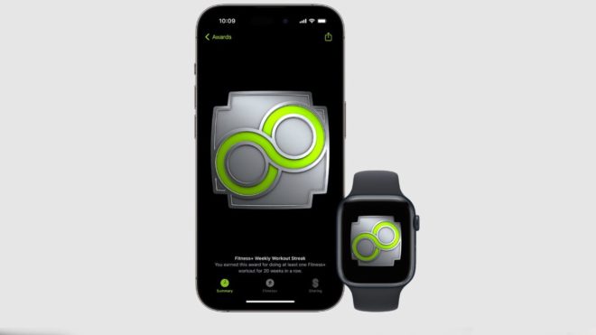 In arrivo il nuovo premio Weekly Workout Streak su Apple Fitness+