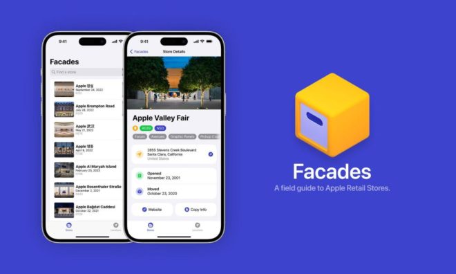 L’app Facades ti mostra come è stato realizzato ogni Apple Store