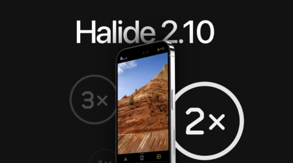Halide si aggiorna con lo zoom smart 2X su iPhone 14 Pro