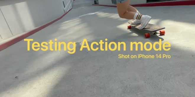 La modalità Azione nel nuovo “Shot on iPhone”