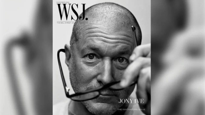 jony ive WSJ Magazine
