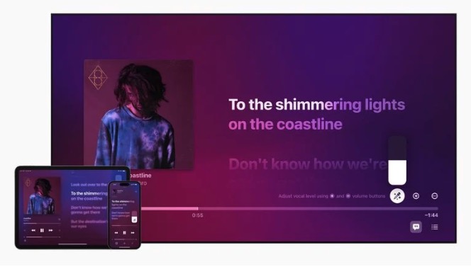 apple music sing