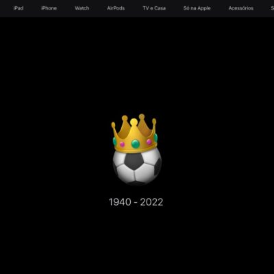 Apple rende omaggio a Pelé