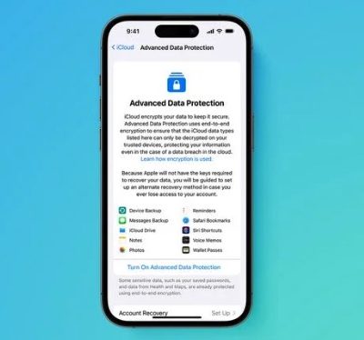 Come utilizzare la protezione avanzata dei dati di iCloud