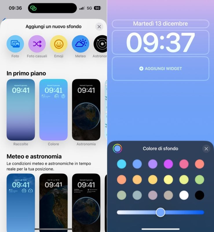 sfondi colorati ios 16