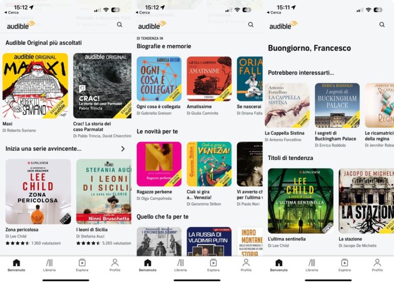 Recensione Audible cos'è e come ascoltare Audiolibri