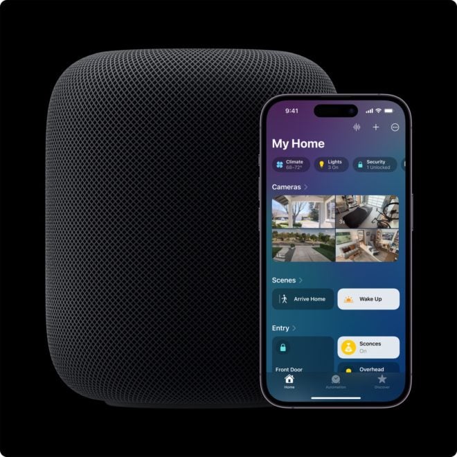 Come utilizzare il rilevamento di umidità e temperatura su HomePod