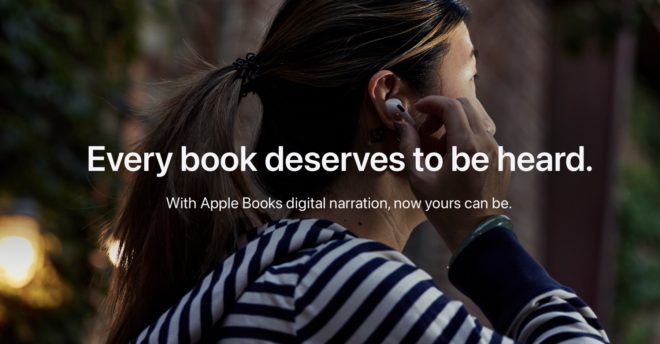 Apple parla del futuro degli audiolibri, tra IA e narratori umani