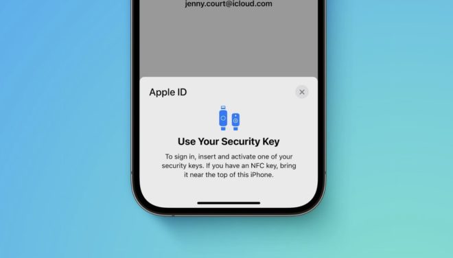 Come utilizzare “Chiavi di sicurezza” per gli Apple ID
