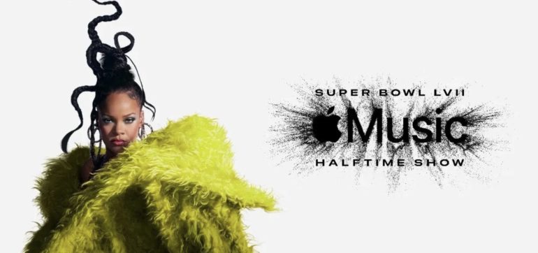 Rihanna super bowl apple music