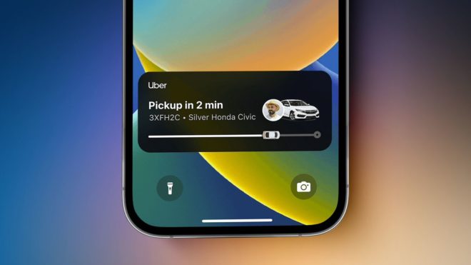 L’app ufficiale di Uber supporta ora le Live Activities su iPhone