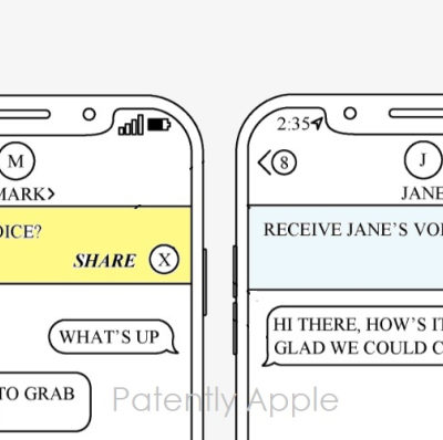 Brevetto Apple: gli iMessage potranno essere riprodotti con la tua voce