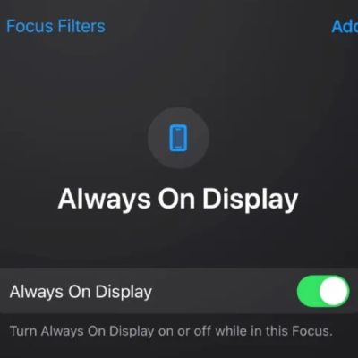 Come automatizzare il display always-on con iOS 16.4