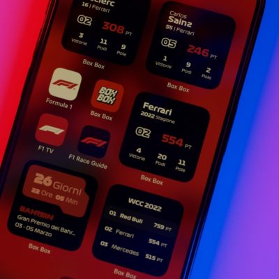 Segui la Formula 1 su iPhone con risultati in tempo reale, widget e sfondi speciali