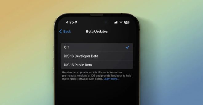 Come aggiornare le beta a partire da iOS 16.4