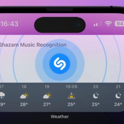 iOS 16 introduce una nuova animazione su Shazam