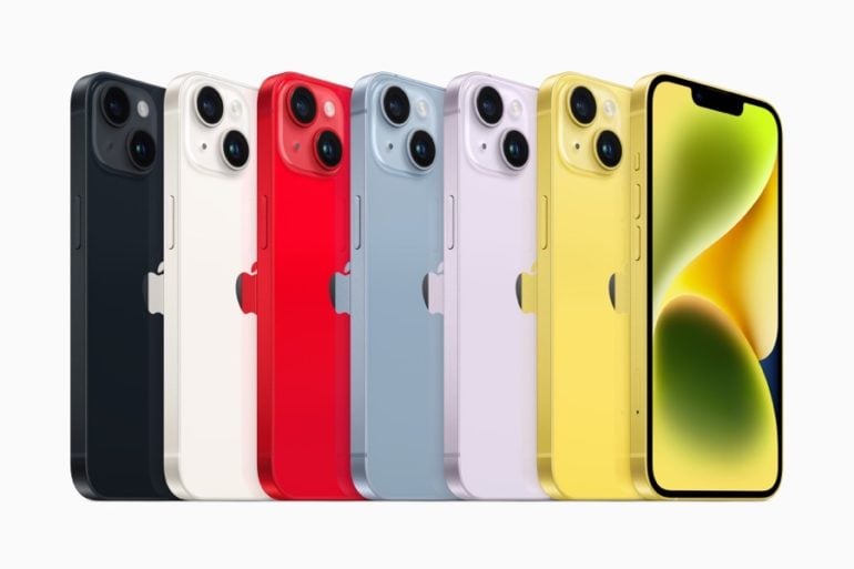 Iphone 14 giallo