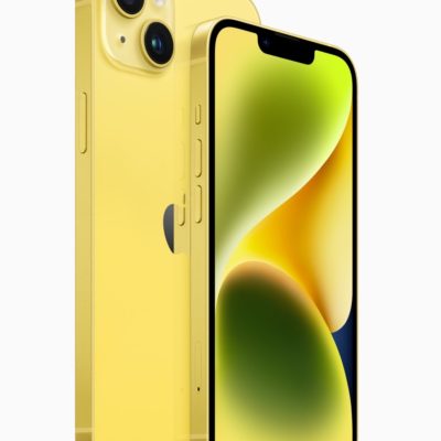 Scarica lo sfondo giallo dei nuovi iPhone 14