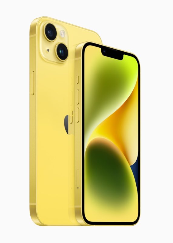Iphone 14 giallo